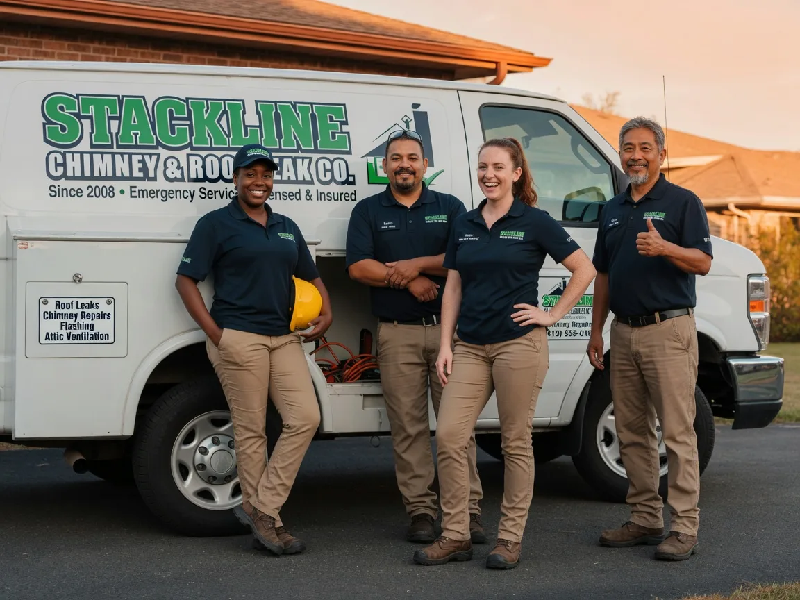 Chimney flashing repair company in Milton, WV